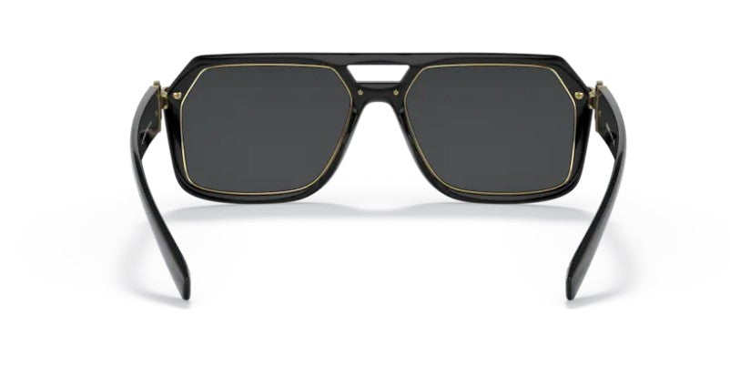 Versace 0VE4399 GB1/87 Black/Dark Grey Wide Pillow Men's Sunglasses