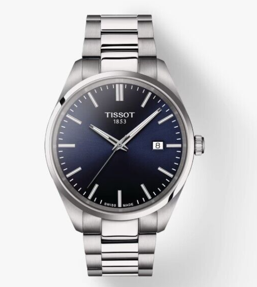 TISSOT PR 100 Blue Dial 40MM Quartz Men's Watch T1504101104100