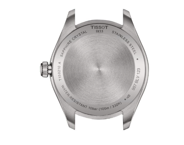 Tissot Quartz PR 100 Blue Dial Round stainless steel Men's Watch T1502101104100
