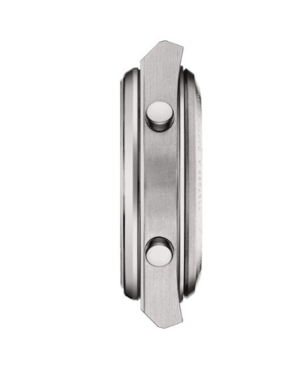 Tissot PRX Digital Silver Dial Round Stainless Steel Men's Watch T1372631103000