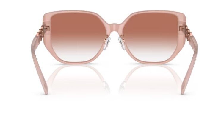 Versace 0VE4449D 5394V0 Opal pink/ Clear Red Gradient Square Women's Sunglasses