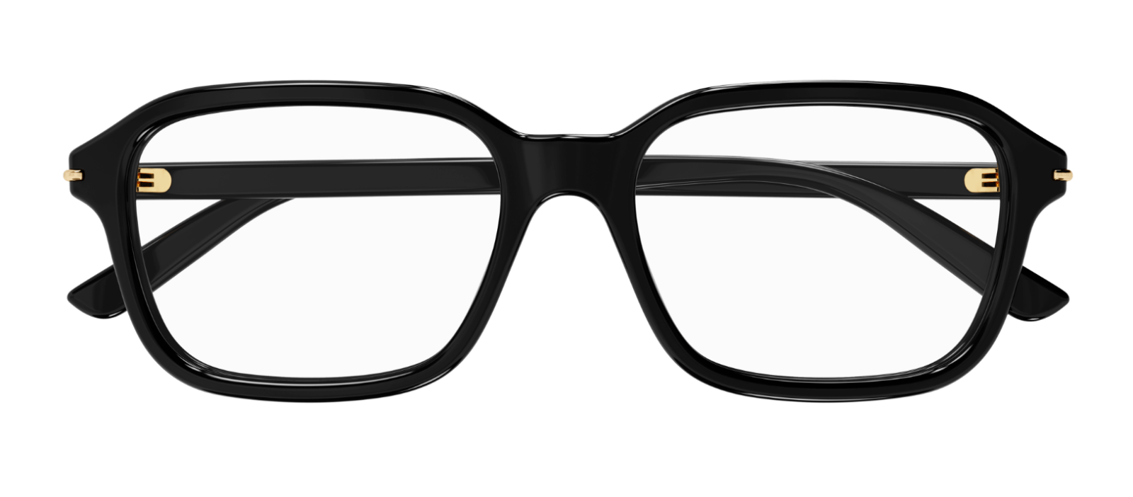 Gucci GG1446O 001 Black Rectangular  Men's Eyeglasses