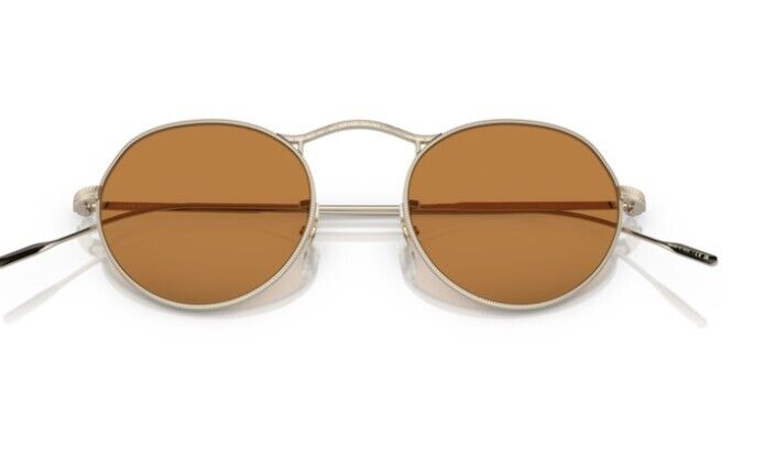 Oliver Peoples 0OV1220S M-4 30th 503553 Gold/Cognac 47mm Round Men's Sunglasses