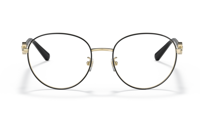 Versace 0VE1273D 1433 Gold/black Round Women's Eyeglasses