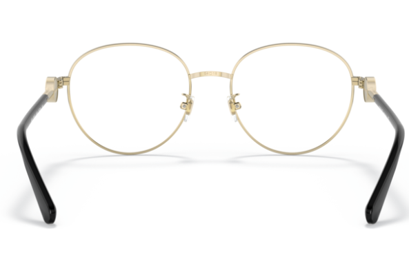 Versace 0VE1273D 1433 Gold/black Round Women's Eyeglasses