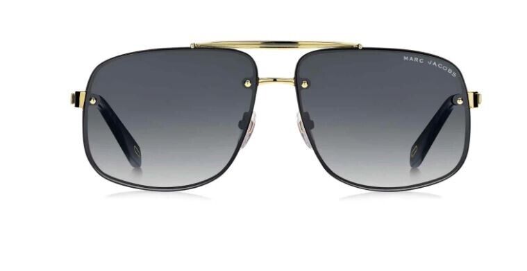 Marc Jacobs MARC-318/S 02M2/9O Black-Gold/Grey Gradient Men's Sunglasses