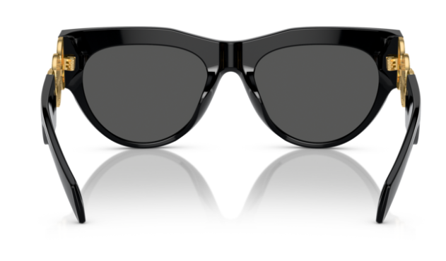 Versace VE4440U GB1/87 Black/ Dark Grey Cat-Eye Women's Sunglasses