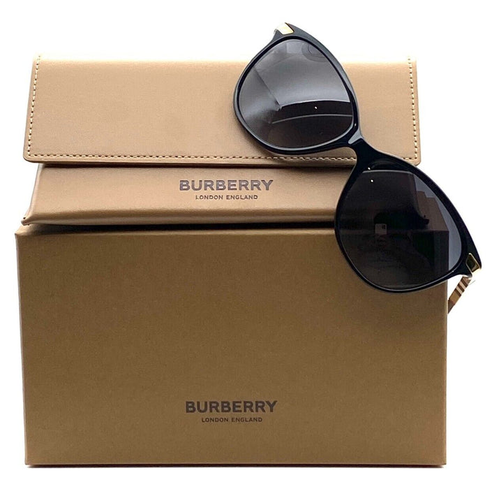 Burberry  BE4216 30018G  Black/Brown Gradient Cat-Eye Women's Sunglasses