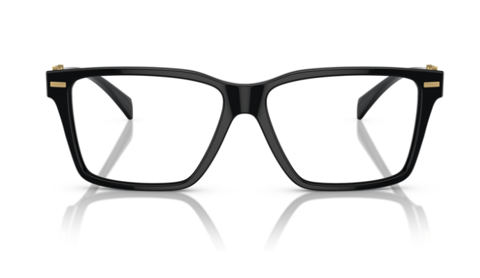 Versace  0VE3335F GB1 Black Rectangle Eye Women's Eyeglasses