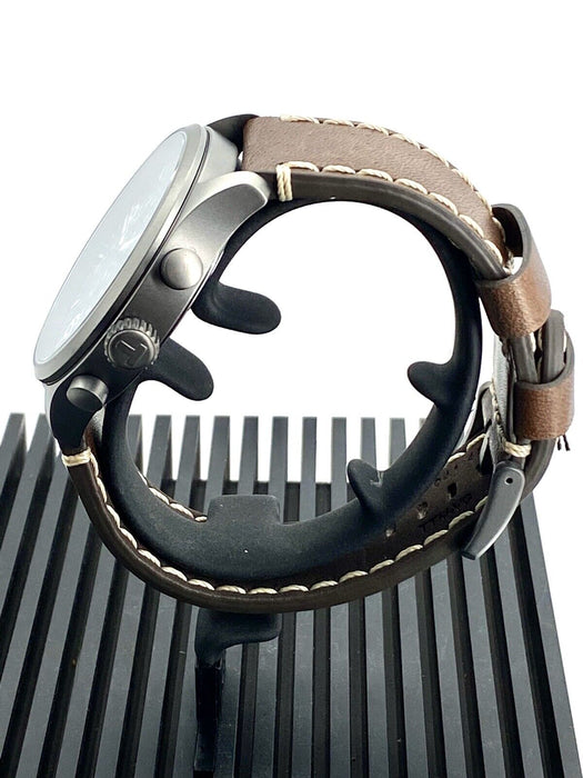 Tissot Chrono XL Blue Dial Brown Leather Men's Watch T1166173604700