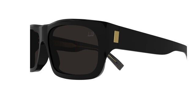 Dunhill DU0033S 001 Black/Grey Oversized Square Men's Sunglasses