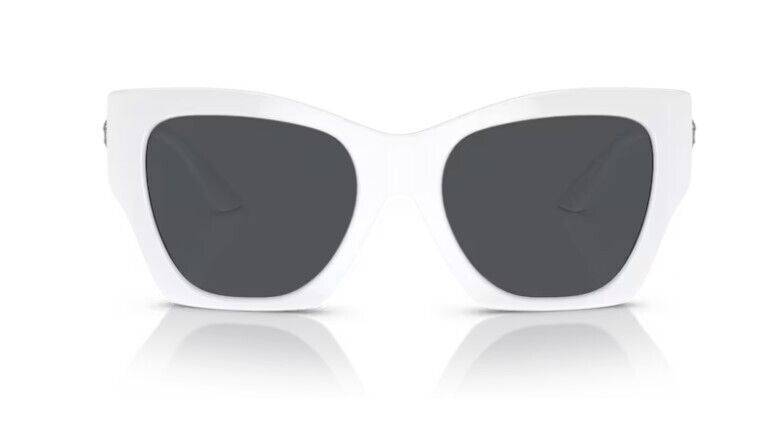 Versace 0VE4452 314/87 White/ Dark Grey Soft Square Women's Sunglasses