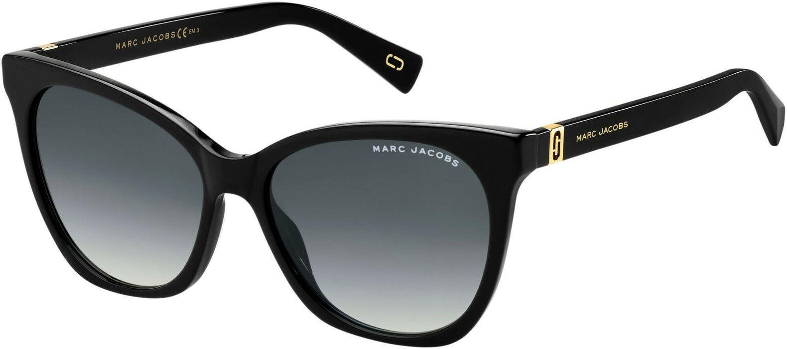 Marc Jacobs Marc 336/S 0807/9O Black/Dark Gray Gradient Sunglasses