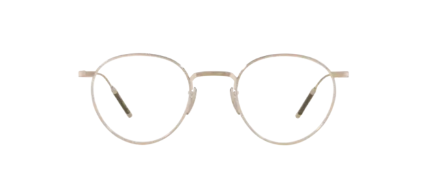 Oliver Peoples 0OV 1274T TK-1 5254 Brushed Silver Titanium Eyeglasses