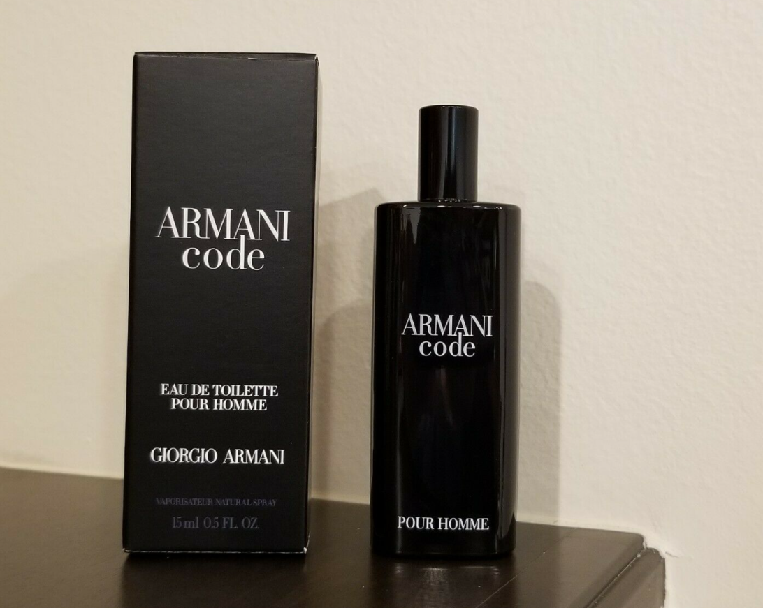 Armani Code Cologne by Giorgio Armani for Men EDT 0.5 oz New In Box