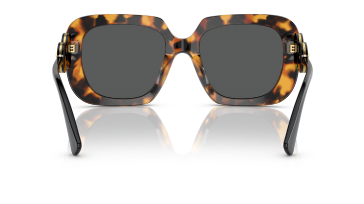 Versace 0VE4434 511987 Light havana/Dark grey Square Women's Sunglasses