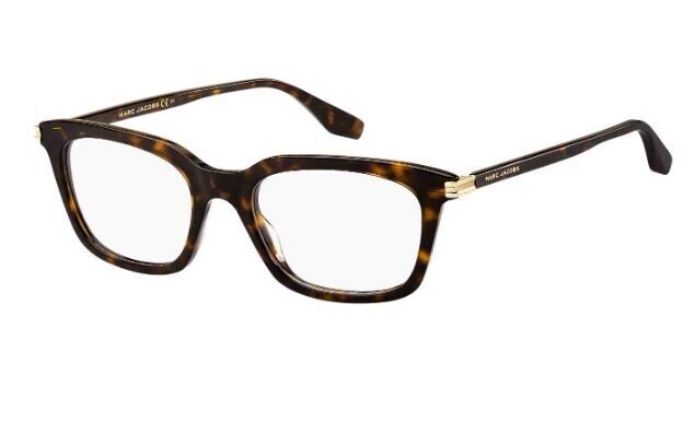 Marc Jacobs MARC-570 0086/00 Havana Square Men's Eyeglasses