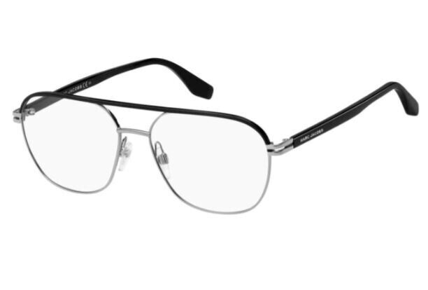Marc Jacobs MARC-571 085K/00 Ruthenium Black Oval Men's Eyeglasses