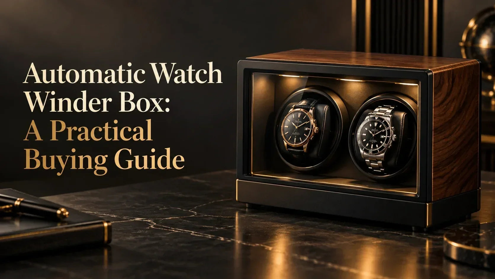 Automatic Watch Winder Box