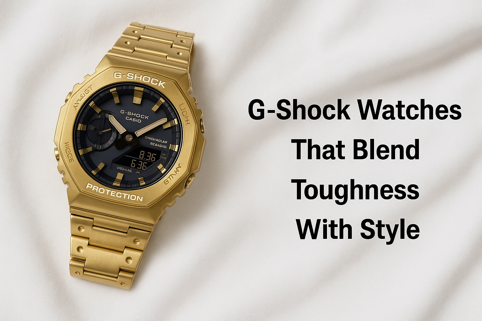 G-Shock Watches That Blend Toughness with Style