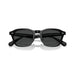 0OV5593S Black sunglasses on a white background 4