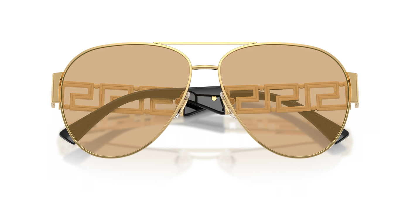 Versace 0VE2289 1002D8 - Gold Man Sunglasses