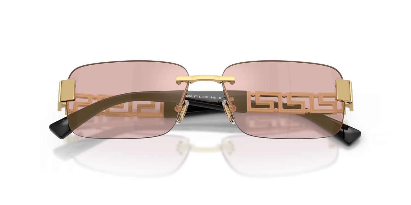 Versace 0VE2298 10021T - Gold Man Sunglasses