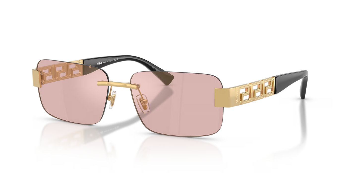 Versace 0VE2298 10021T - Gold Man Sunglasses