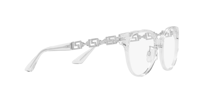 Versace 0VE3302D 148 Crystal Round Women's Eyeglasses