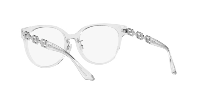 Versace 0VE3302D 148 Crystal Round Women's Eyeglasses