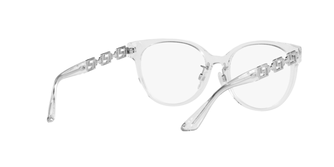 Versace 0VE3302D 148 Crystal Round Women's Eyeglasses