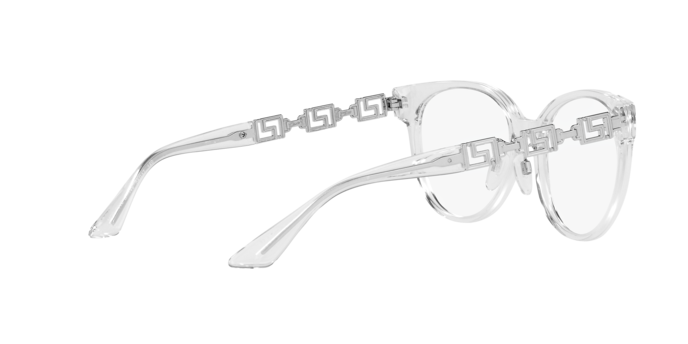 Versace 0VE3302D 148 Crystal Round Women's Eyeglasses