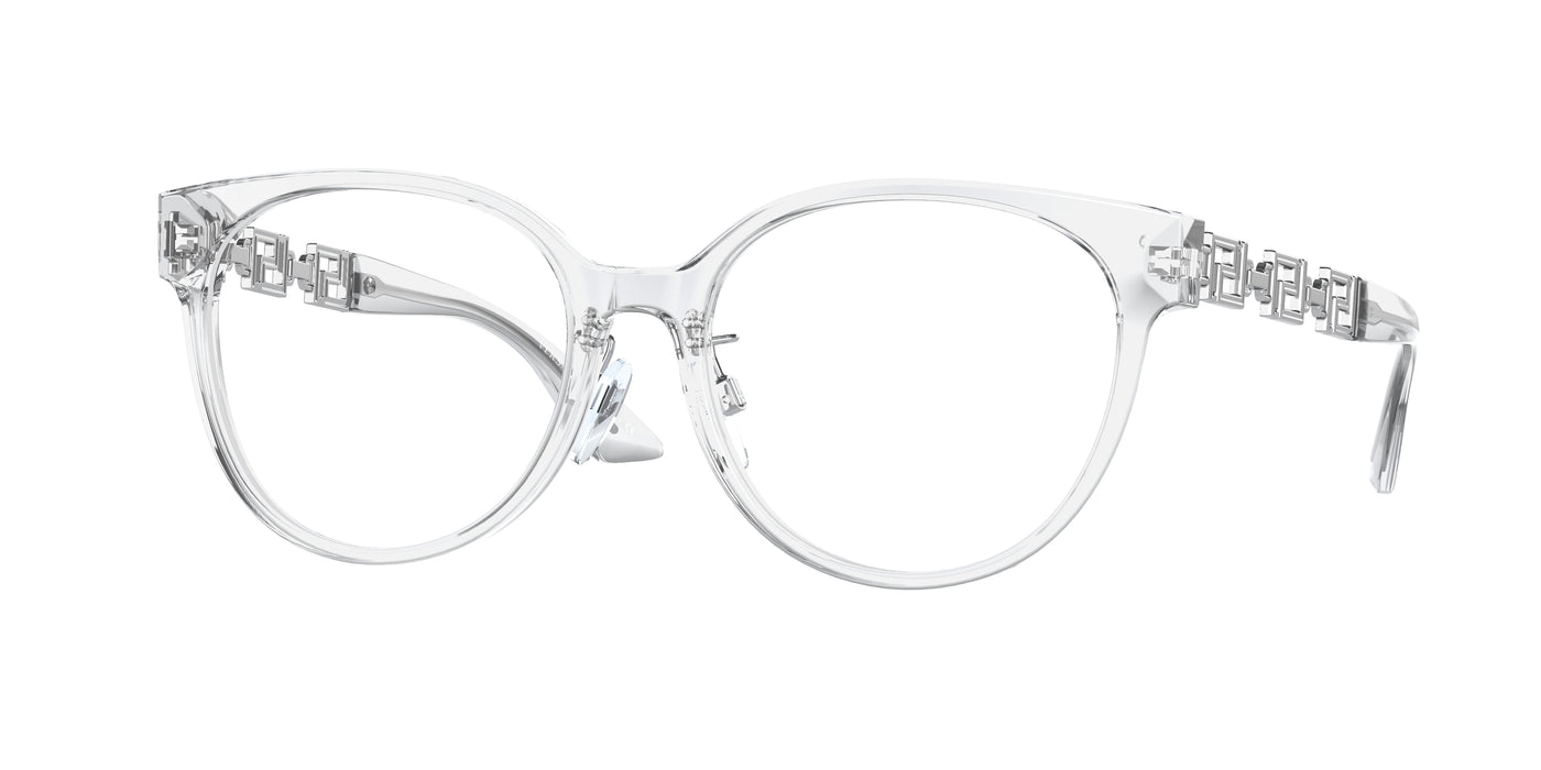 Versace 0VE3302D 148 Crystal Round Women's Eyeglasses