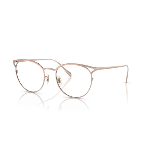 Oliver Peoples 0OV1319T Aviara 5324 - Brushed Rose Gold Woman Eyeglasses 52 (M) 1