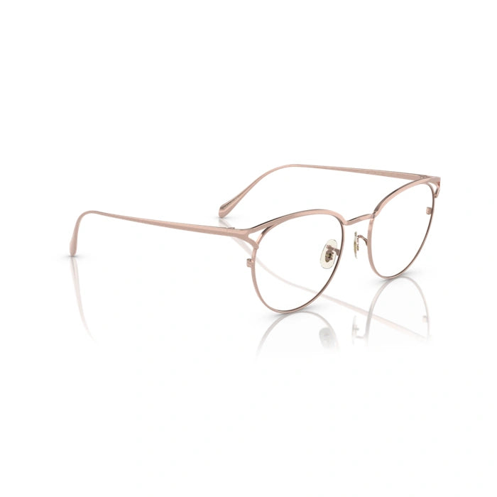 Oliver Peoples 0OV1319T Aviara 5324 - Brushed Rose Gold Woman Eyeglasses 52 (M) 4