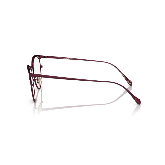 Oliver Peoples 0OV1319T Aviara 5325 - Brushed Burgundy Woman Eyeglasses 52 (M) 2