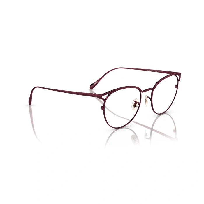 Oliver Peoples 0OV1319T Aviara 5325 - Brushed Burgundy Woman Eyeglasses 52 (M) 4