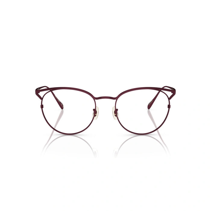 Oliver Peoples 0OV1319T Aviara 5325 - Brushed Burgundy Woman Eyeglasses 52 (M) 5