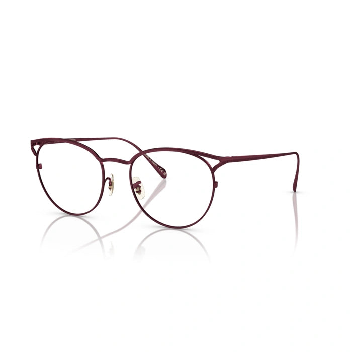 Oliver Peoples 0OV1319T Aviara 5325 - Brushed Burgundy Woman Eyeglasses 52 (M) 7