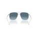 Dresner 5036Q8 silver unisex sunglasses 3