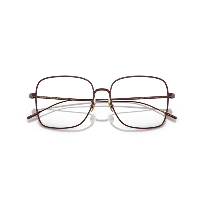 Oliver Peoples 0OV1348T Noralee 5294 - Matte Burgundy Woman Eyeglasses 55 (L) 1