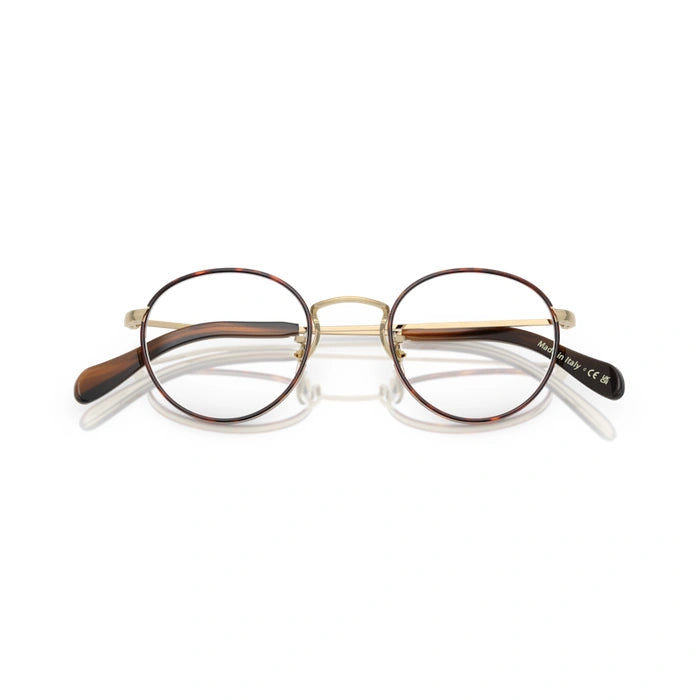 Oliver Peoples 0OV1352 Coleridge Ii 5035 - Gold/Tortoise Man Eyeglasses 46 (XS) 6