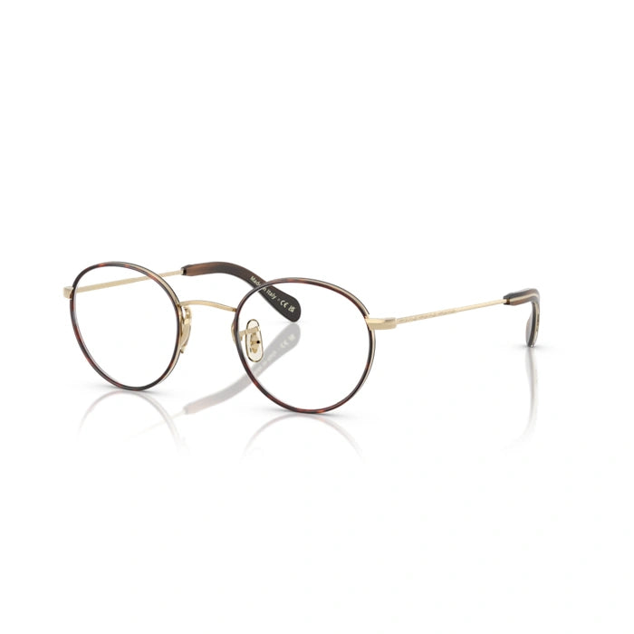 Oliver Peoples 0OV1352 Coleridge Ii 5035 - Gold/Tortoise Man Eyeglasses 46 (XS) 7