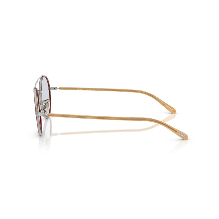 Oliver Peoples 0OV1355T Etlin 5036 - Silver/Amber Unisex Eyeglasses 47 (M) 3