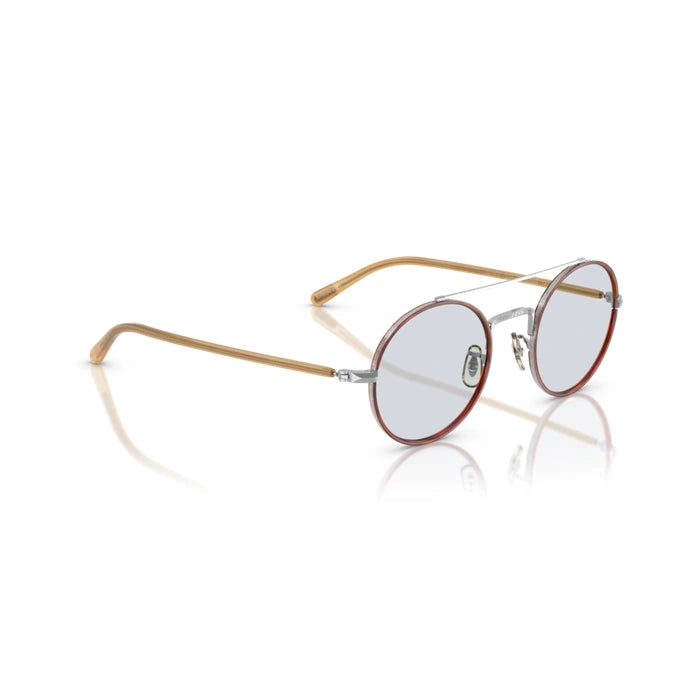 Oliver Peoples 0OV1355T Etlin 5036 - Silver/Amber Unisex Eyeglasses 47 (M) 5