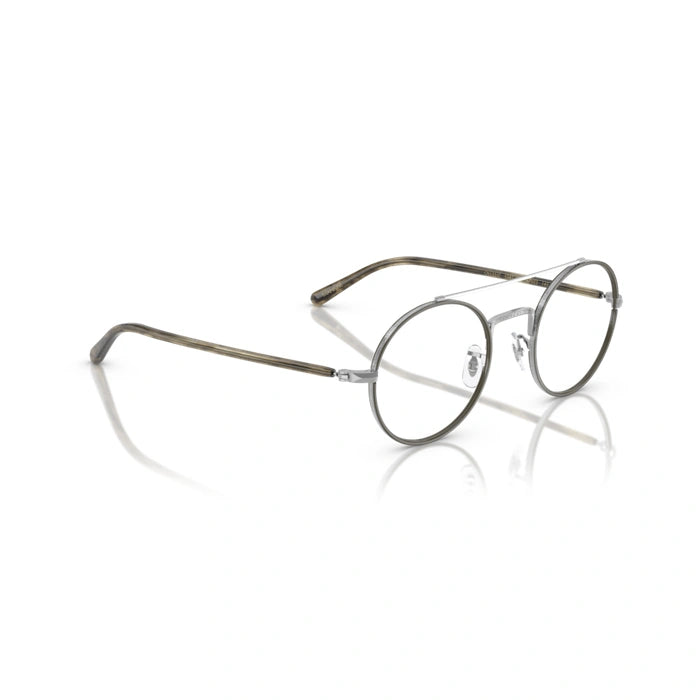 Oliver Peoples 0OV1355T Etlin 5241 - Silver/Olive Unisex Eyeglasses 47 (M) 5