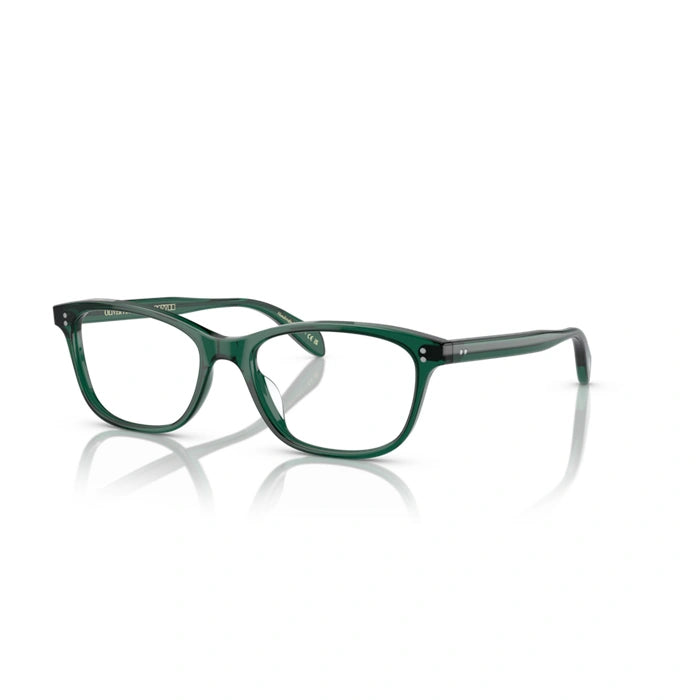 Oliver Peoples 0OV5224 Ashton 1763 - Translucent Teal Woman Eyeglasses 50 (XS) 2