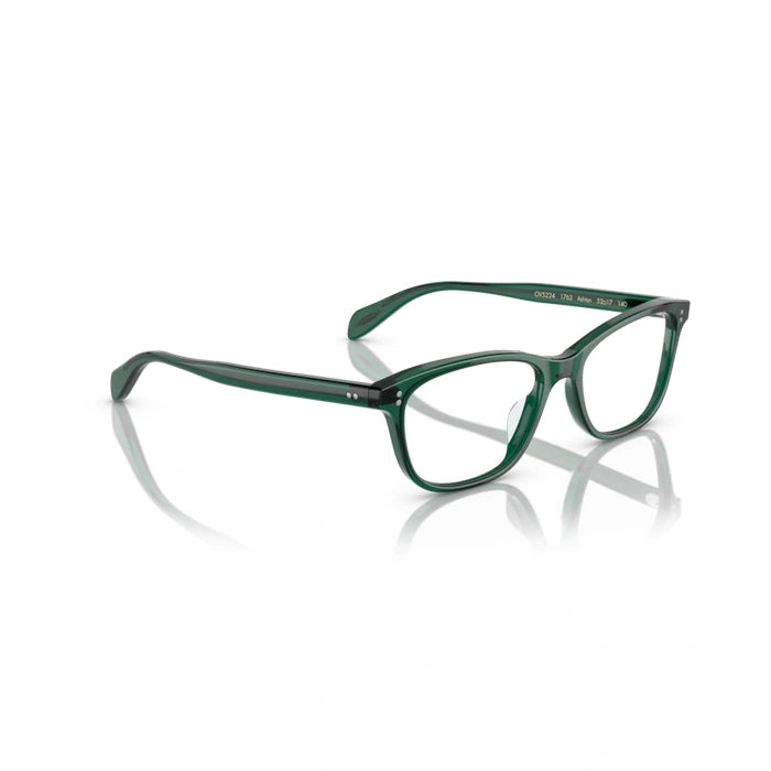 Oliver Peoples 0OV5224 Ashton 1763 - Translucent Teal Woman Eyeglasses 50 (XS) 5