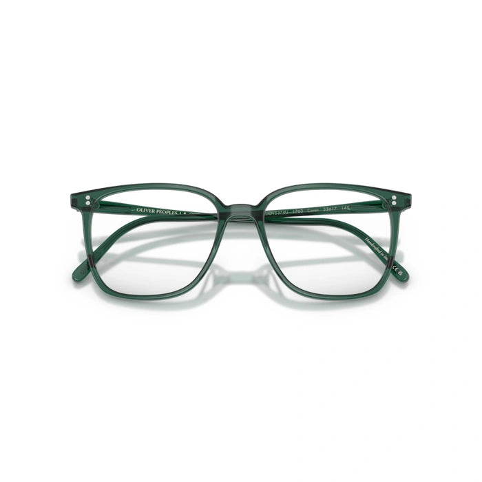 Oliver Peoples 0OV5374U Coren 1763 - Translucent Teal Unisex Eyeglasses 53 (M) 1