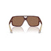 0OV5520SU Unisex Burgundy Sunglasses 4